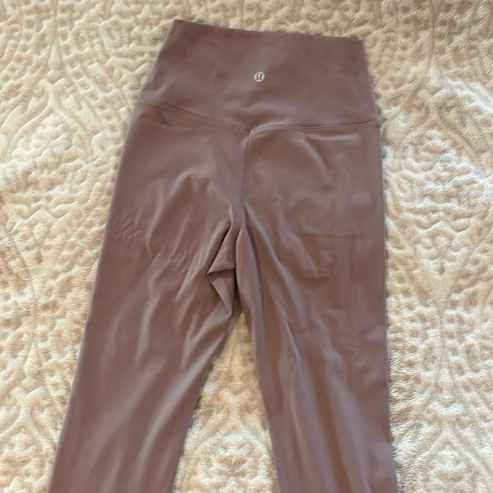 Lululemon pink peony leggings size: 0.
